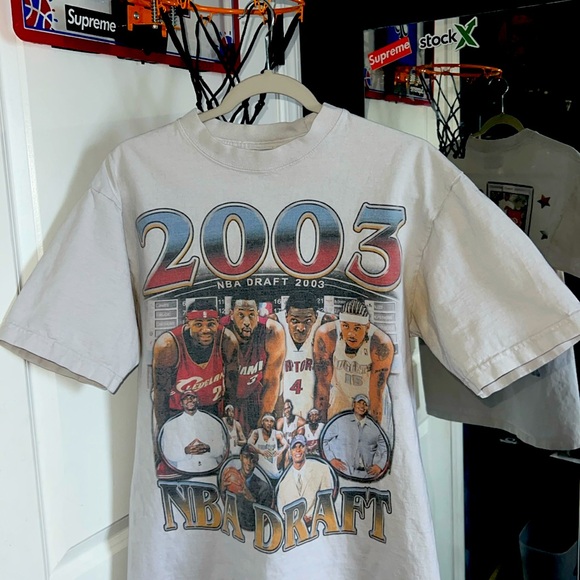 2003 NBA Draft Class Graphic Heavy Weight Tee - Picture 1 of 4